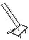 Каркас к лестнице ЛЕС-06 универсальной (поворот 180 градусов) - превью фото 1