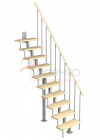 Модульная малогабаритная лестница Линия - превью фото 1